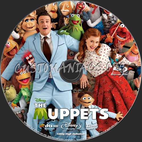 The Muppets blu-ray label