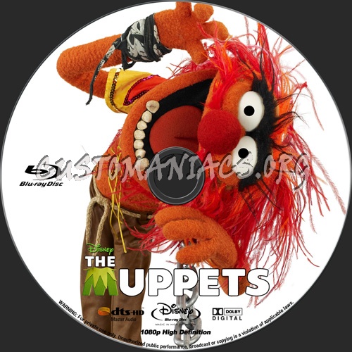 The Muppets blu-ray label