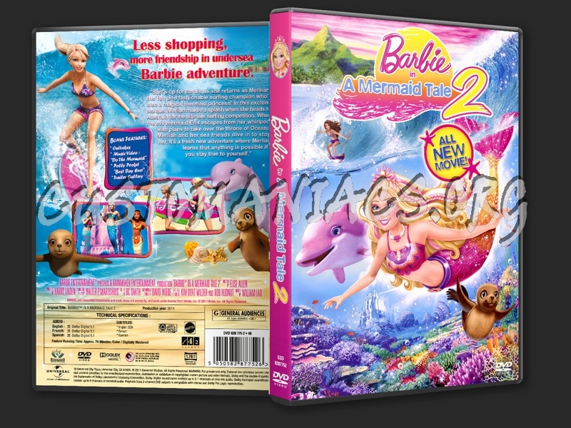 Barbie in A Mermaid Tale 2 (2012) dvd cover