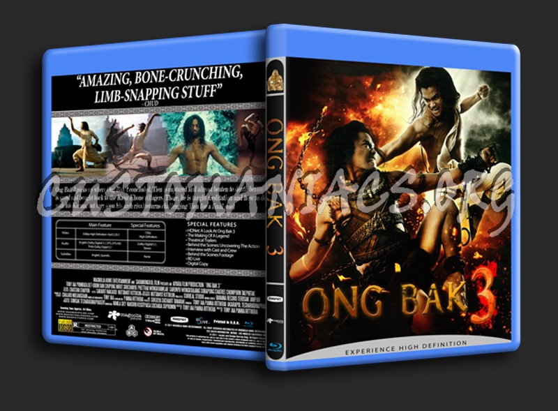 Ong Bak 3 blu-ray cover