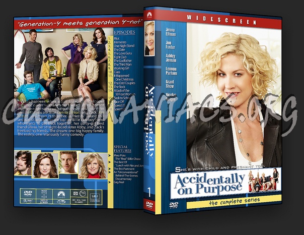 Accidentally on Purpose 1 dvd cover