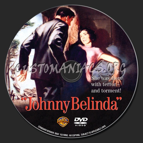 Johnny Belinda dvd label