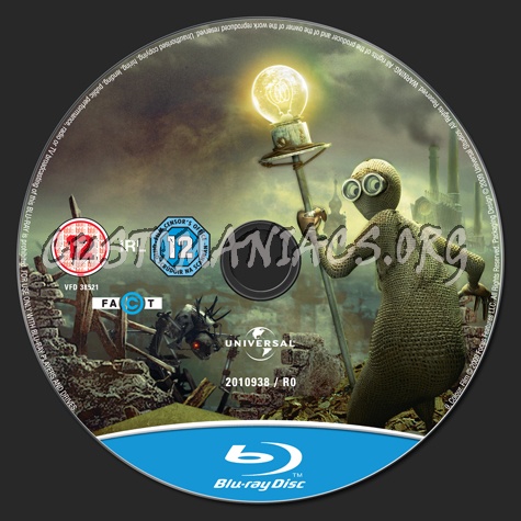 9 (2009) blu-ray label