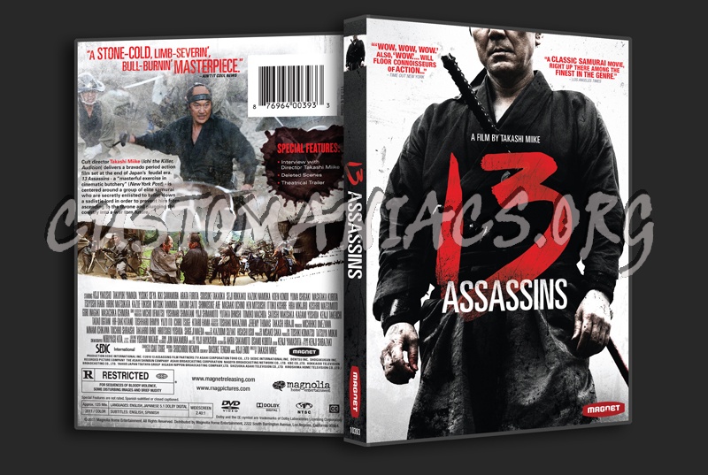 13 Assassins dvd cover