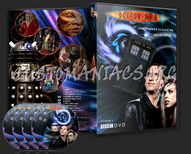 Doctor Who Season 1 : Single Amaray dvd cover