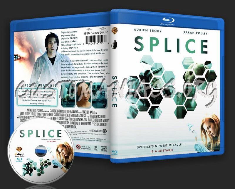 Splice blu-ray cover