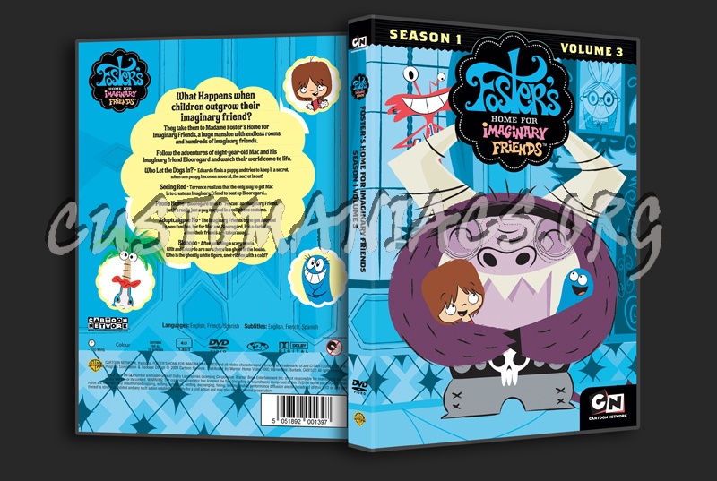 Foster's Home For Imaginary Friends - Season 1 Volume 3 dvd cover
