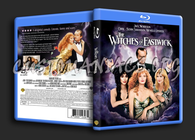 Witches Of Eastwick blu-ray cover