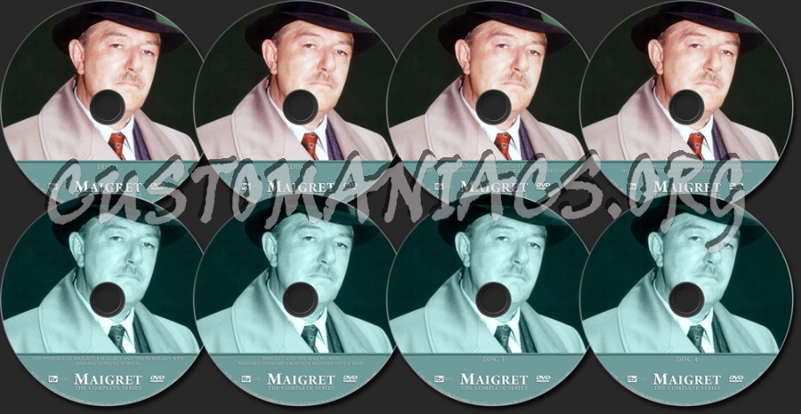 Maigret (Michael Gambon) dvd label