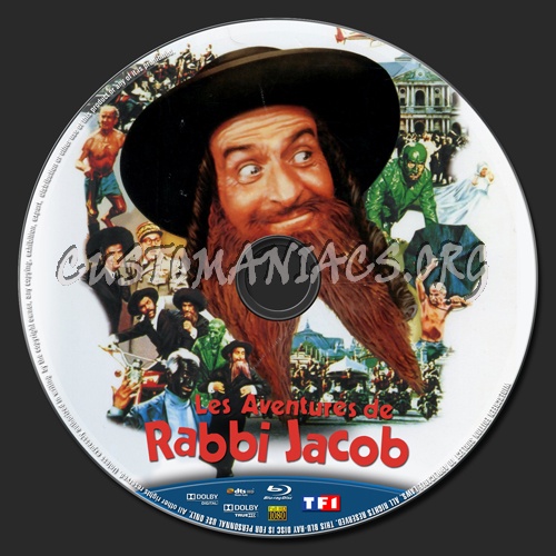 Les Aventures De Rabbi Jacob blu-ray label