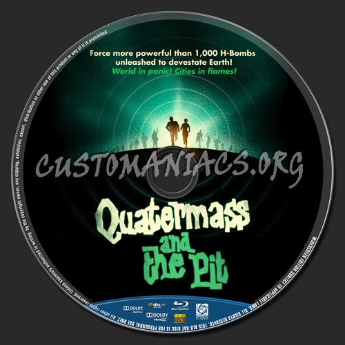 Quatermass and the Pit (1967) blu-ray label - DVD Covers & Labels by ...