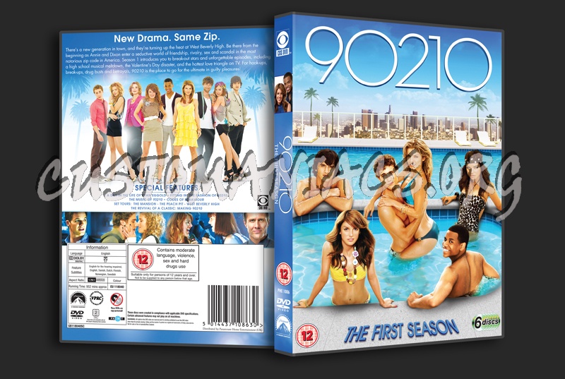 90210 Season 1 dvd cover