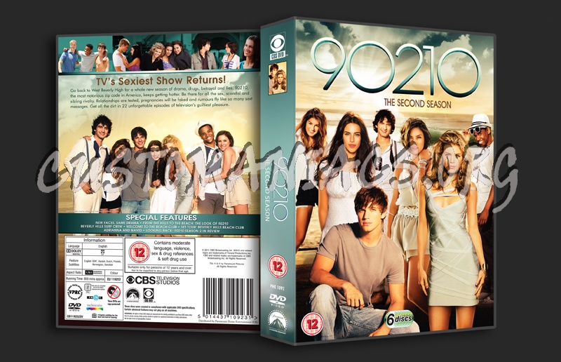 90210 Season 2 dvd cover