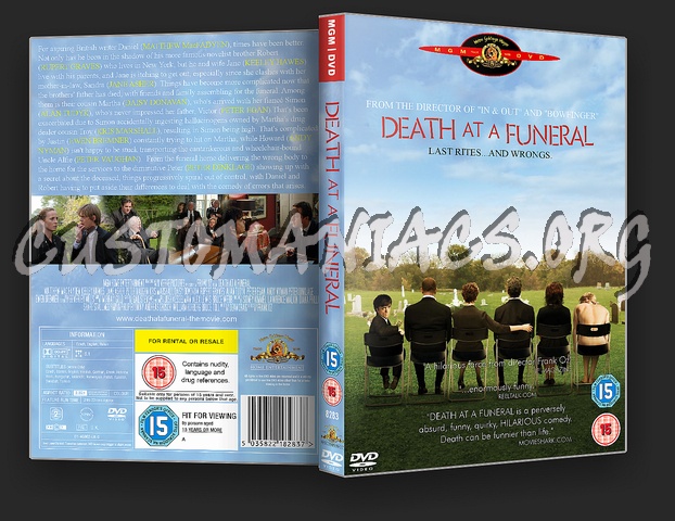 Death At A Funeral dvd cover