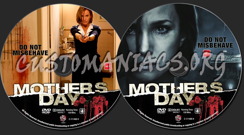 Mother's Day dvd label