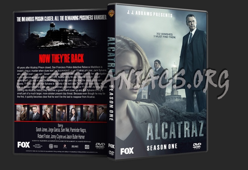 Alcatraz Season One dvd cover