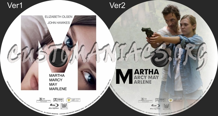 Martha Marcy May Marlene blu-ray label