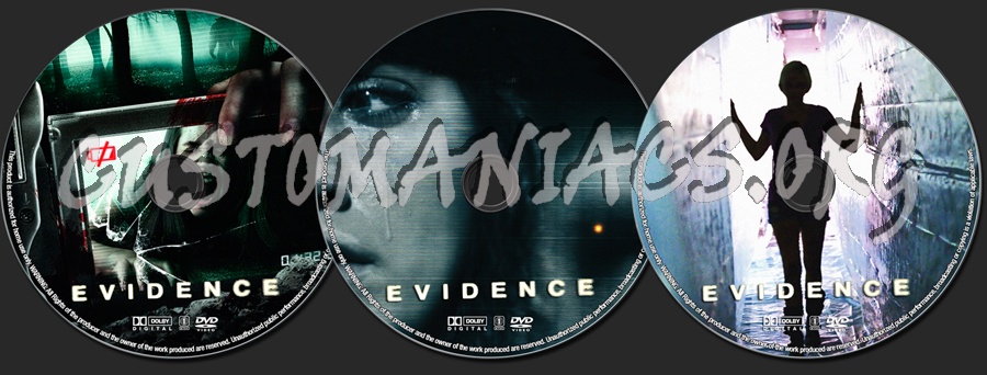 Evidence dvd label