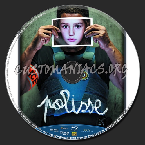 Polisse blu-ray label