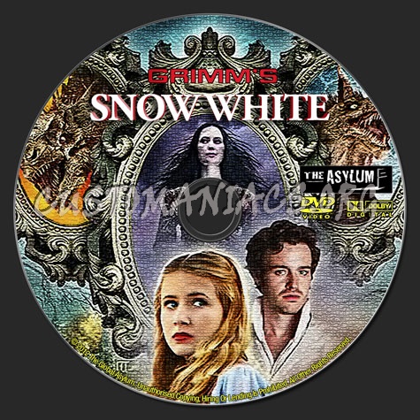 Grimm's Snow White dvd label