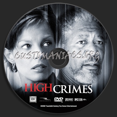 High Crimes dvd label