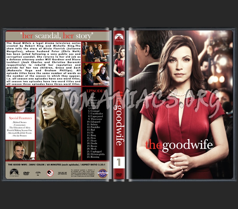 The Good Wife Season 1 dvd cover