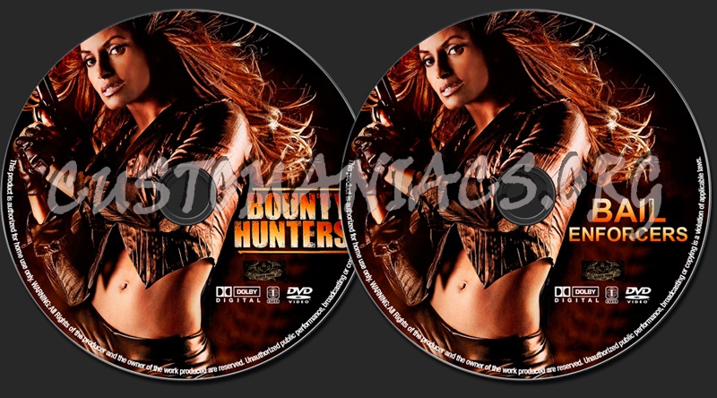 Bounty Hunters (a.k.a Bail Enforcers) dvd label