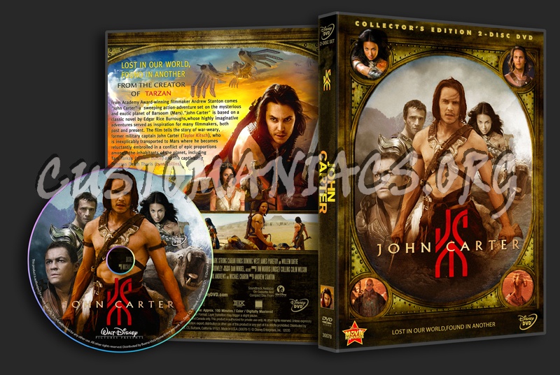 John Carter dvd cover