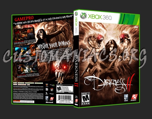 The Darkness II dvd cover