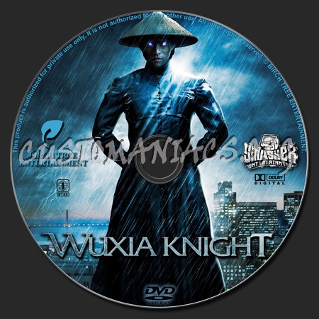 Wuxia Knight dvd label