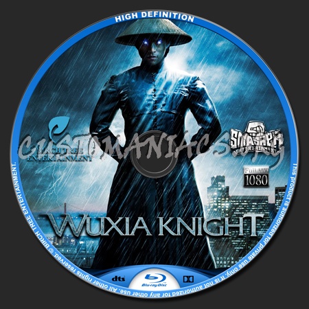 Wuxia Knight blu-ray label