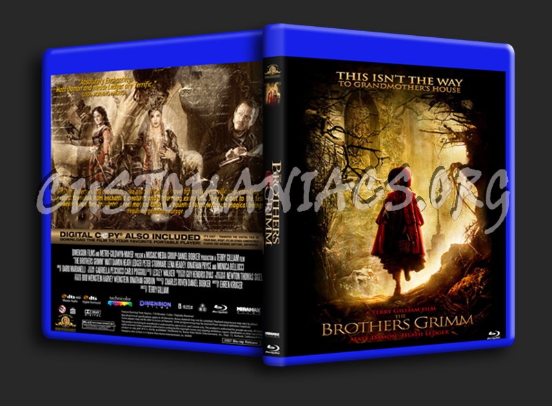 The Brothers Grimm blu-ray cover