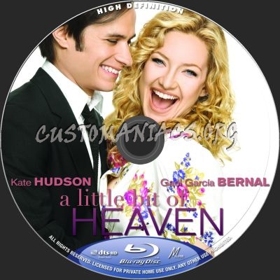 A Little Bit Of Heaven blu-ray label