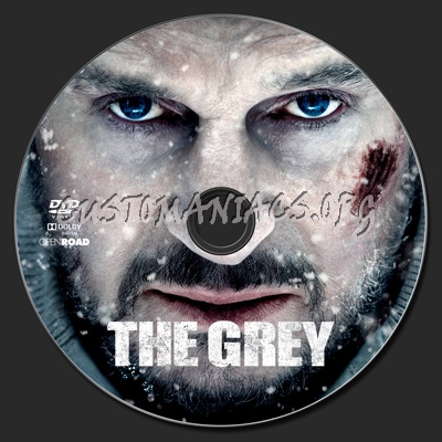 The Grey dvd label