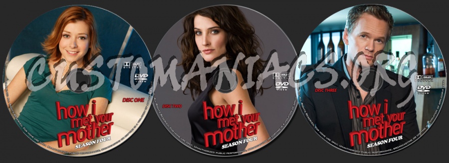 How I Met Your Mother - Season 4 dvd label