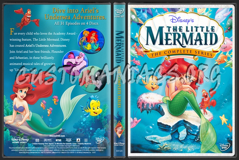 The Little Mermaid - The Complete Series dvd cover - DVD Covers ...