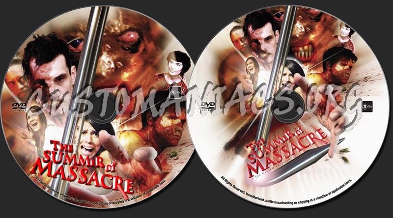 The Summer Of Massacre dvd label