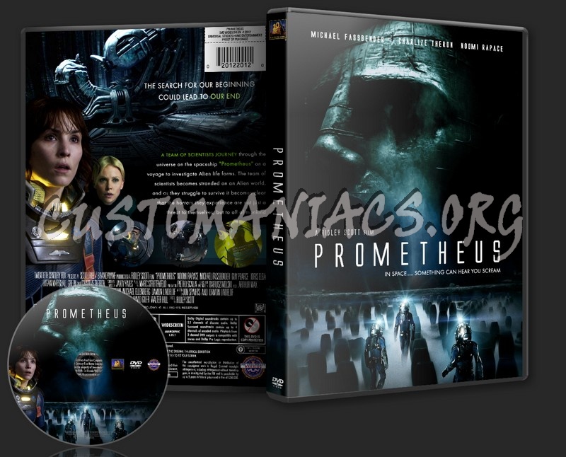 Prometheus dvd cover