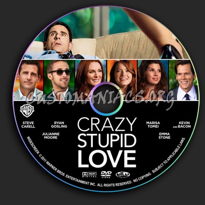 Crazy Stupid Love dvd label