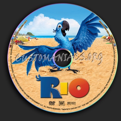 Rio dvd label