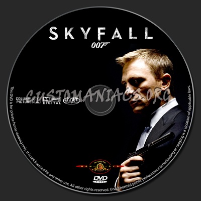 Skyfall dvd label - DVD Covers & Labels by Customaniacs, id: 163353 ...