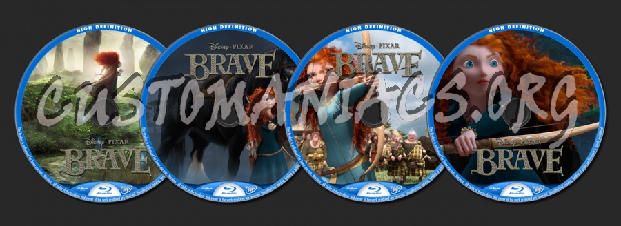 Brave blu-ray label