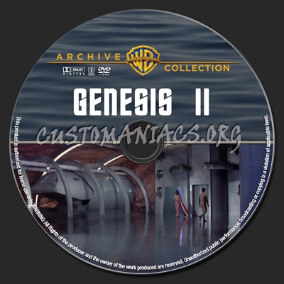 Genesis II dvd label