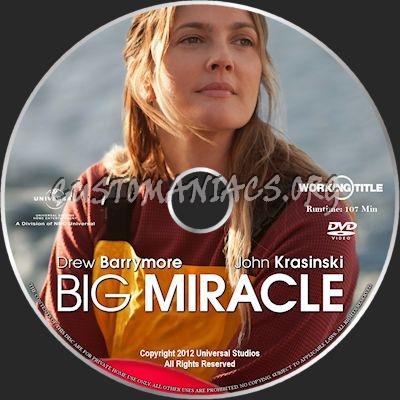 Big Miracle dvd label