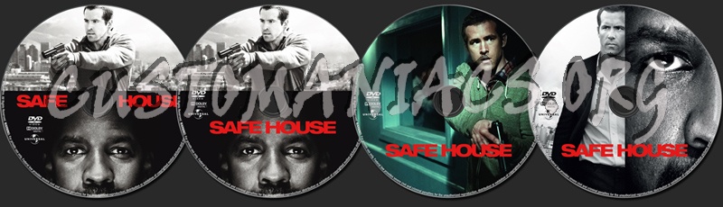 Safe House dvd label