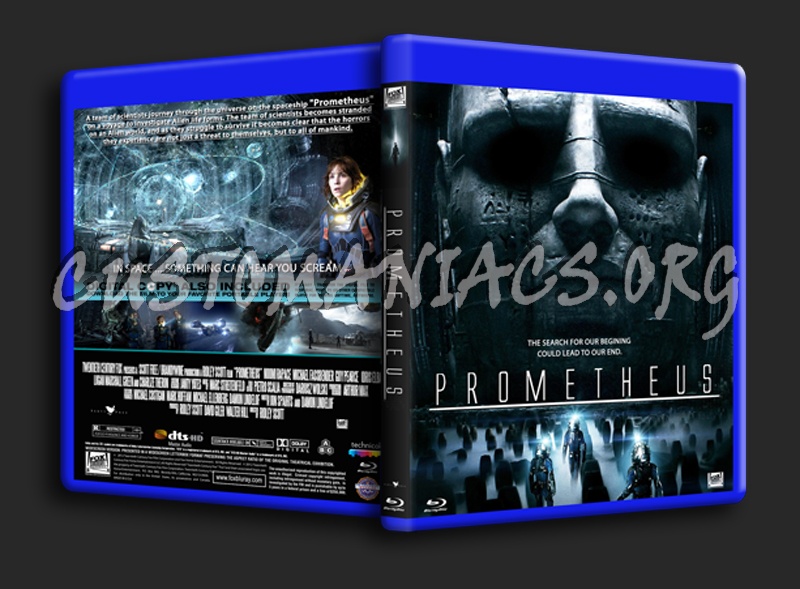 Prometheus blu-ray cover