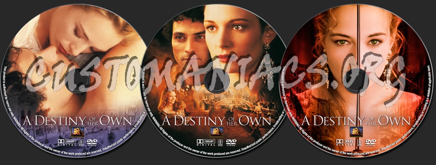 A Destiny of her Own dvd label