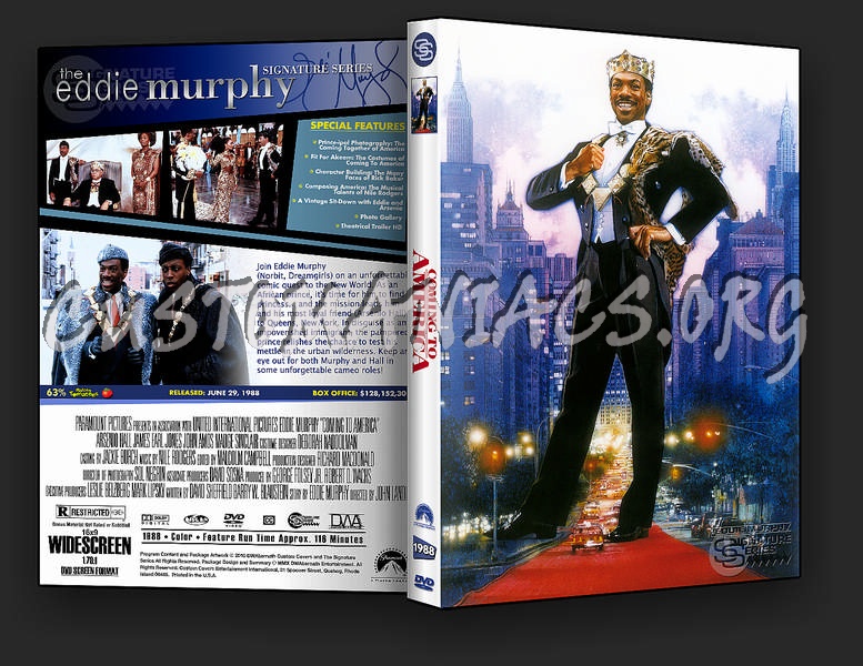 Coming to America dvd cover