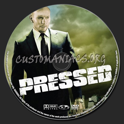 Pressed dvd label