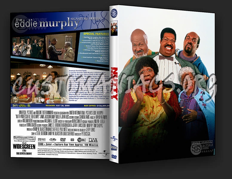 Nutty Professor II: The Klumps dvd cover